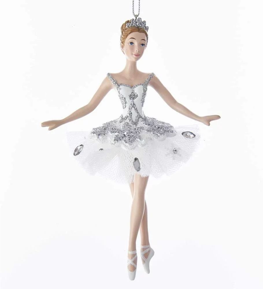 Kurt Adler Snow Queen Ballerina Ornament - Walmart.com | Walmart (US)