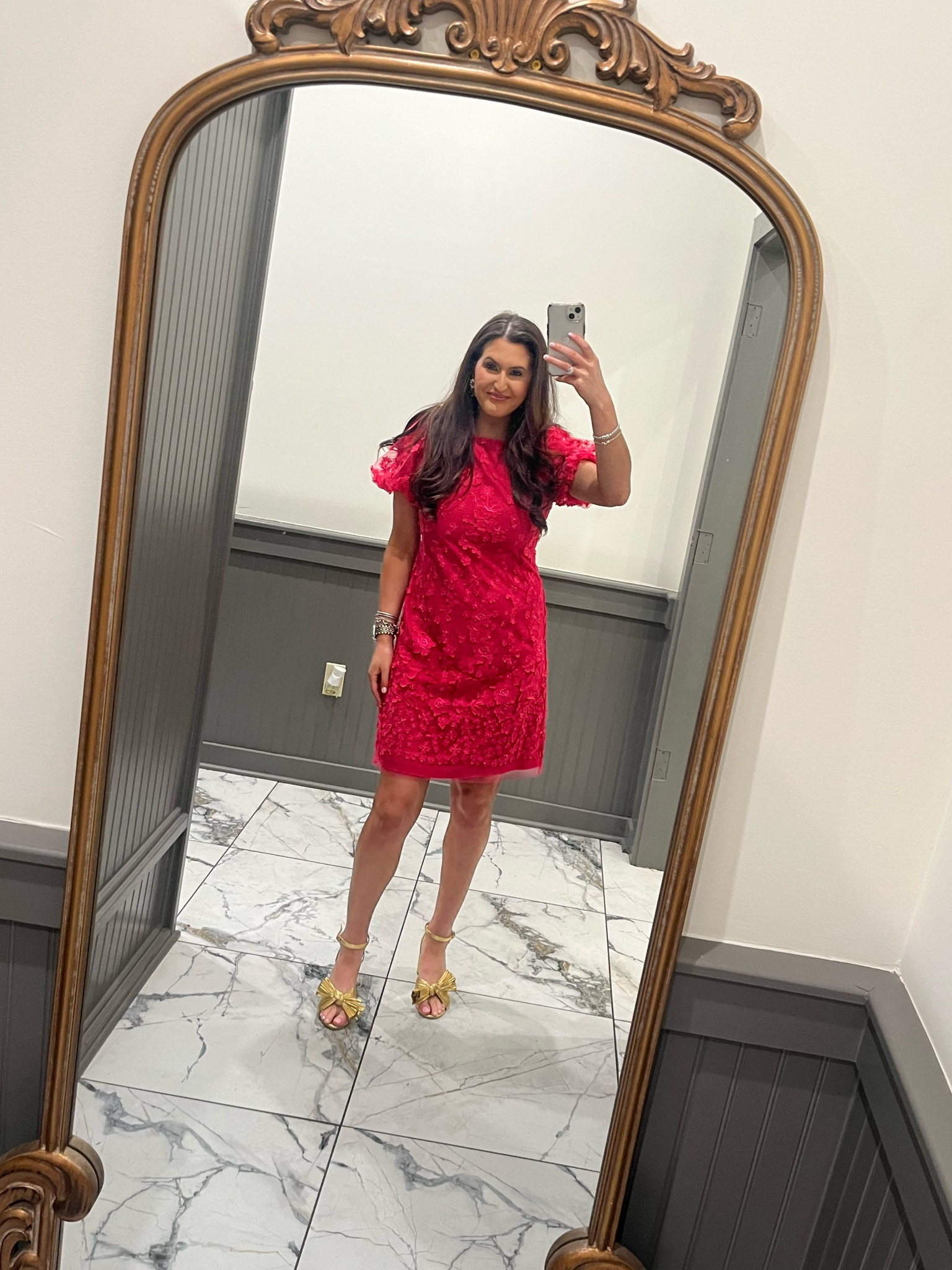 Wedding guest dress on sale !! 👗 Shoes from Amazon that are Loeffler Randall dupes.  🥰

#weddingguest #dress 

#LTKSeasonal #LTKShoeCrush #LTKWedding