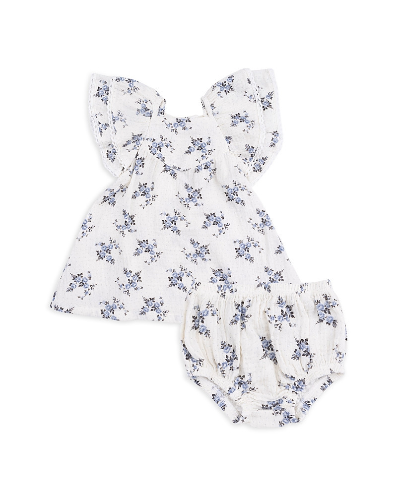 Angel Dear Girls' Belle Rosette Dot Dress & Bloomer - Baby | Bloomingdale's (US)