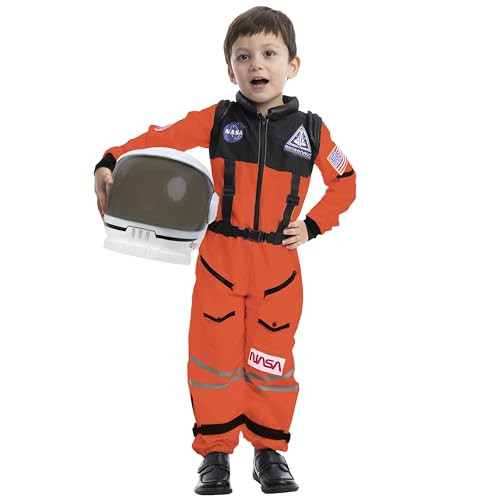 Spooktacular Creations Astronaut Costume with Helmet, Space Suit for Toddler, Kids Astronaut Hall... | Amazon (US)