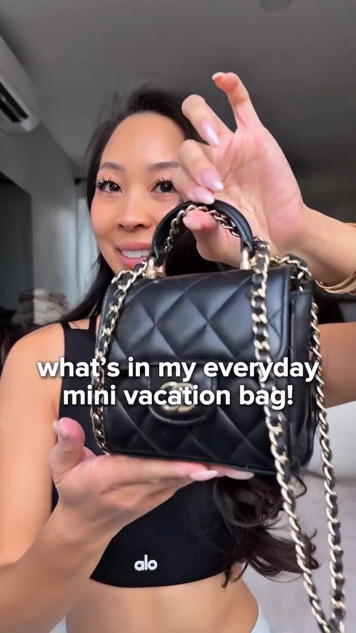 the TINIEST mini chanel bag?! 🫣🫢😅

introducing my everyday vacation bag and what fit’s in it!!! you’ll be surprised… lambskin material all around, she is so lightweight and fun to style with!

-

#chanelbag #whatsinmybag #vacationbag #minichanel #whatsinmypurse

#LTKTravel #LTKootd #LTKBeauty