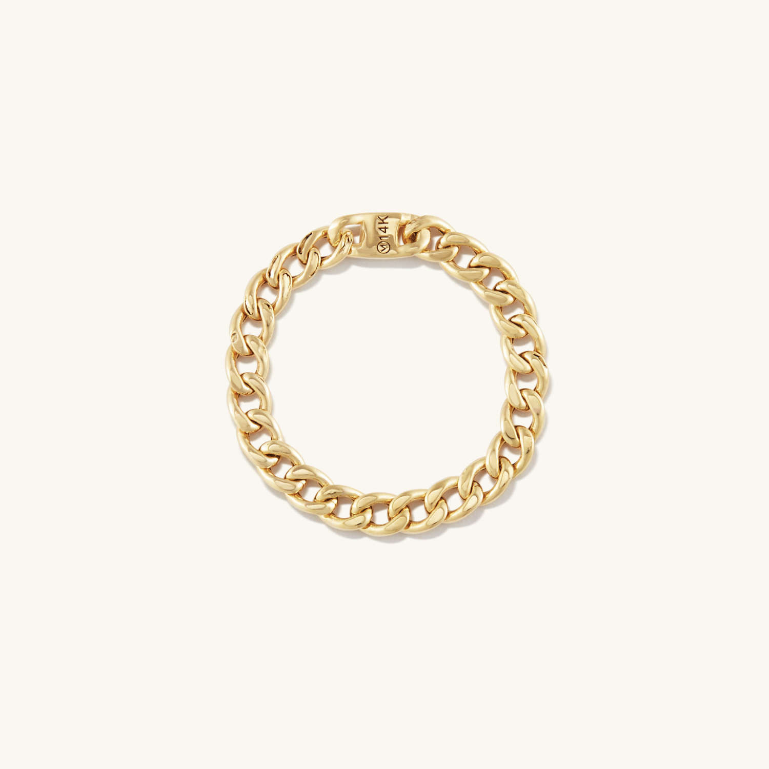 14k Gold Thin Chain Ring | Mejuri | Mejuri (Global)