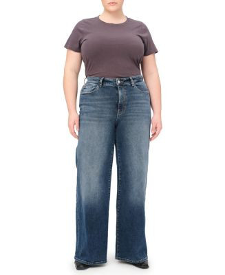 NCE Plus Wide Leg Jean in Sweet Revenge | Bloomingdale's (US)