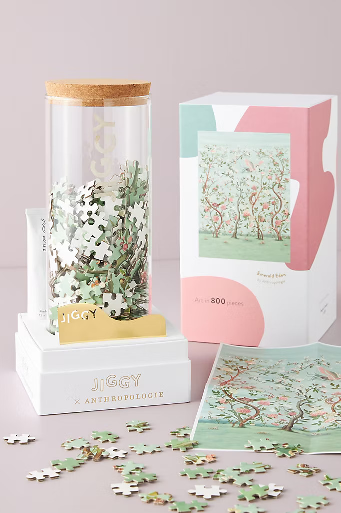 Jiggy for Anthropologie Puzzle and Glue Set | Anthropologie (US)