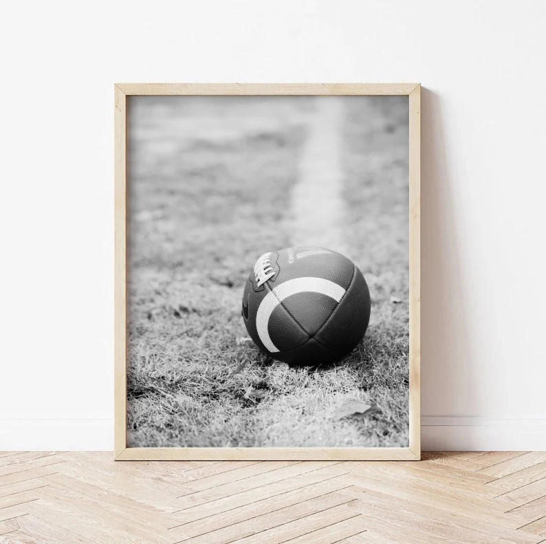 American Football Wall Art, Sports Photography Print, Digital Download | Etsy (US)