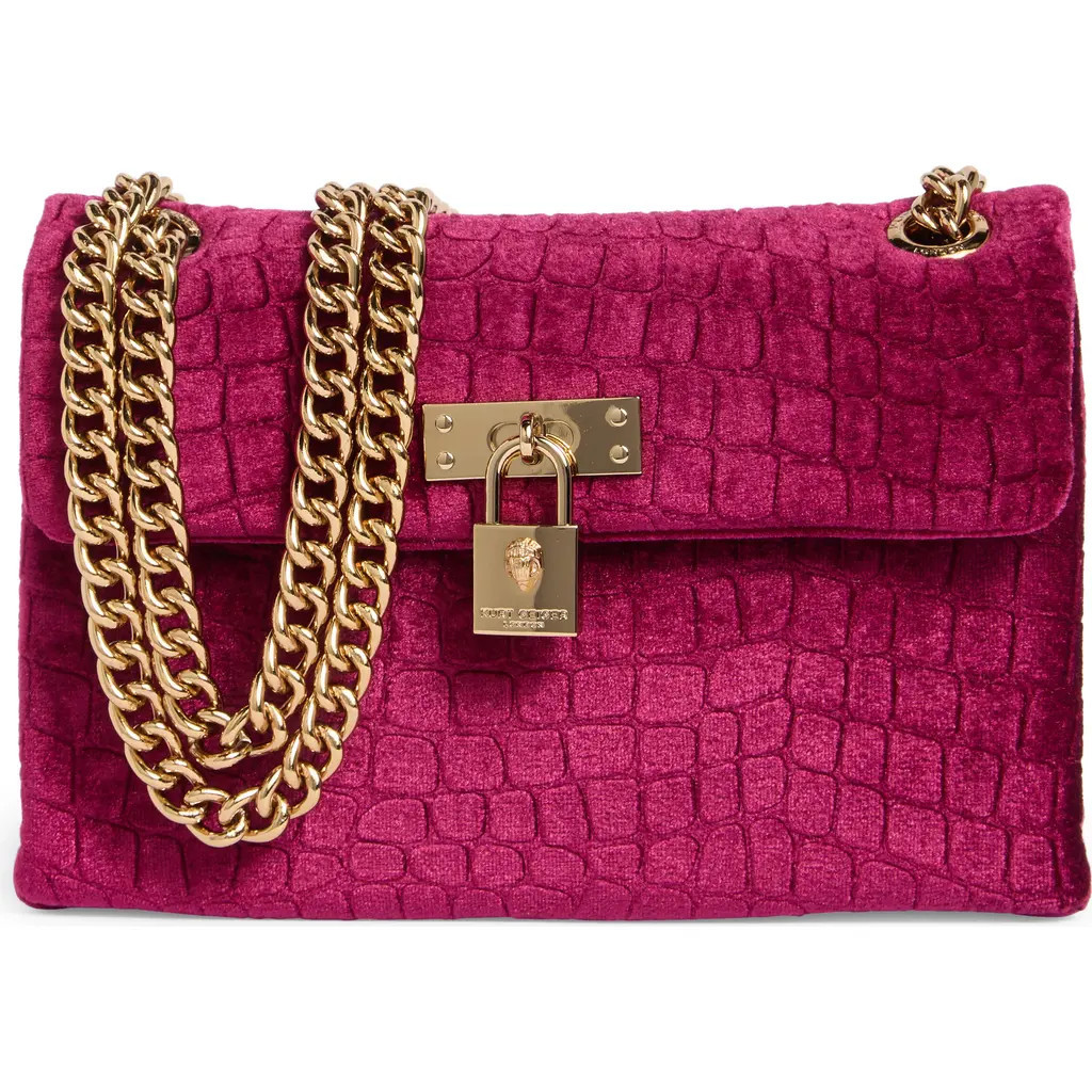 Kurt Geiger London Mini Brixton Velvet Crossbody Bag in Medium Red at Nordstrom Rack | Nordstrom Rack