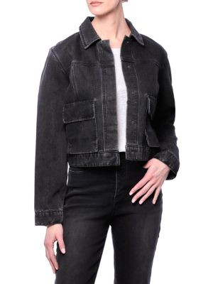 Envelope Cargo Denim Jacket | Saks Fifth Avenue OFF 5TH