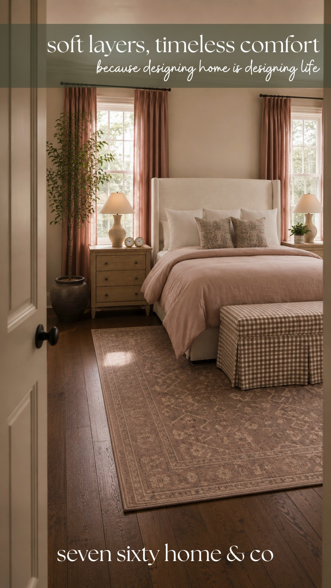 The best bedrooms aren't filled with more furniture—they're filled with the right furniture.

This traditional bedroom pairs timeless wood finishes, layered textiles, soft lighting, and practical storage to create a space that's welcoming from every angle.

Shop the complete room in LTK. 

 #LTKHome
