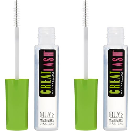 Maybelline Great Lash Clear Mascara, Conditioning Formula for Lashes and Eyebrows for a Natural Eye Makeup Look, 2 Count | Amazon (US)