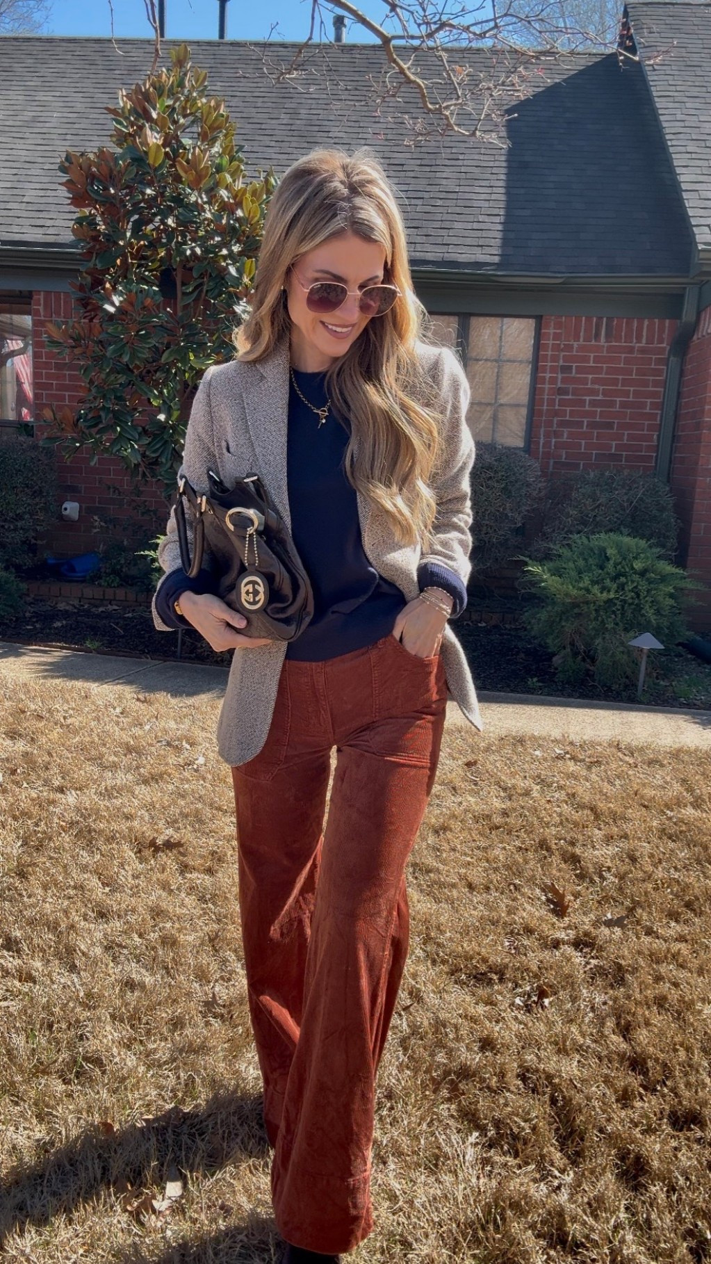 bringing my pinsns to life part 64! It’s cold again here so I had to layer up. I’ve worn these corduroy pants from anthropology so much this winter. I Thrifted this women’s L.L. Bean blazer a while back you can always find great blazers thrifting! 

#LTKootd #LTKdayinmylife #LTKgrwm