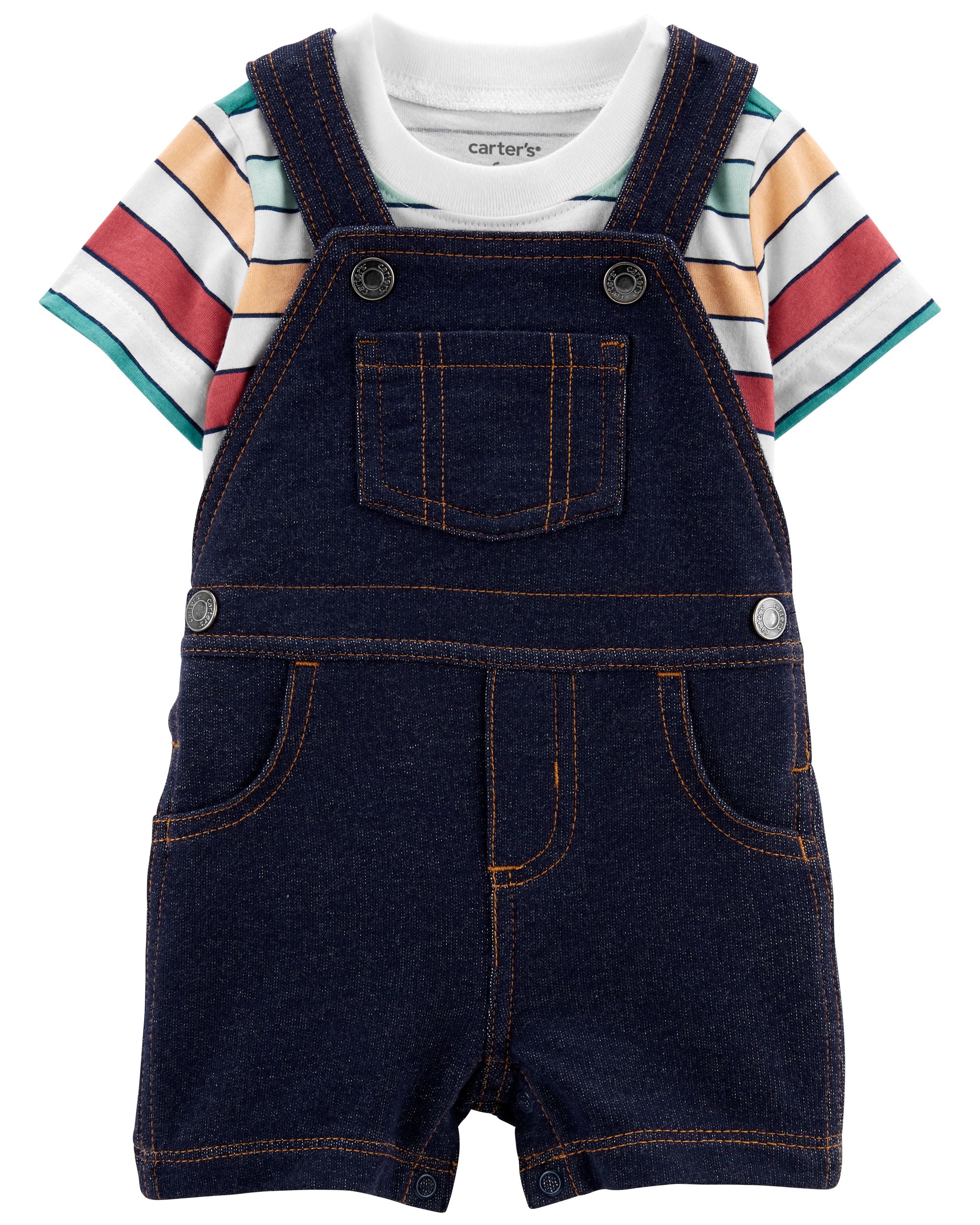 2-Piece Tee & Shortall Set | Carter's