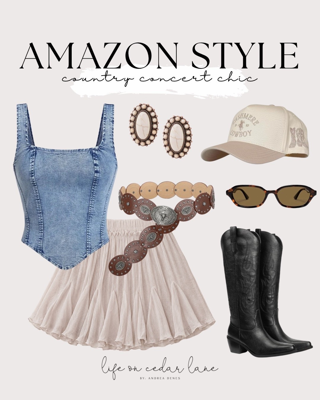Country concert ready with these Amazon picks! Perfect for a stylish day out. #countrychic #amazonstyle

#LTKSaleAlert #LTKOver40