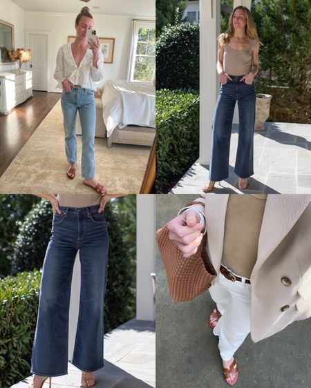 My best denim purchases of 2023 so far! I have a challenging time shopping denim I truly feel good in but these have all been incredible!

• AGOLDE Lana (size 26)
• Citizens Paloma (size 25)
• DL1961 Hepburn (size 25), also available in cropped which I am considering!


Spring Jeans, Spring Denim, Jeans, Jeans Outfit, Summer Jeans, AGOLDE Lana

#LTKFind #LTKSeasonal