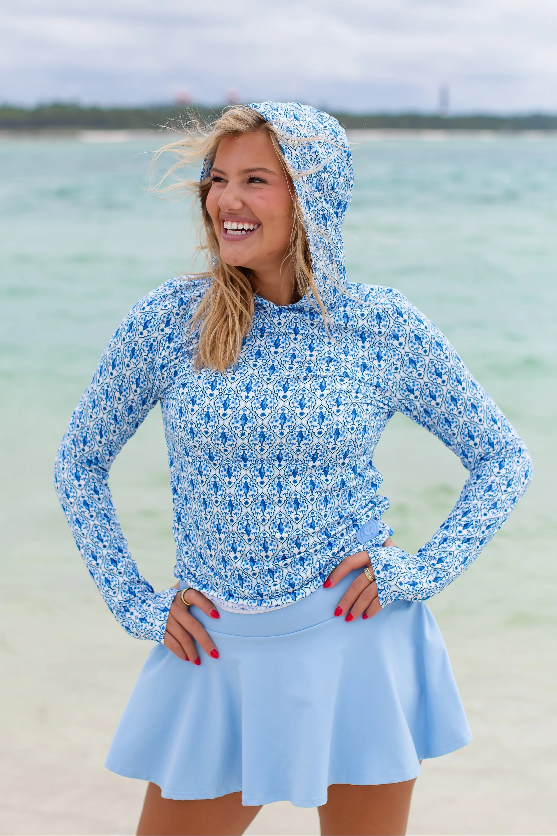 Tight Lines Hoodie - Blue Tuna | Boujee Marlin