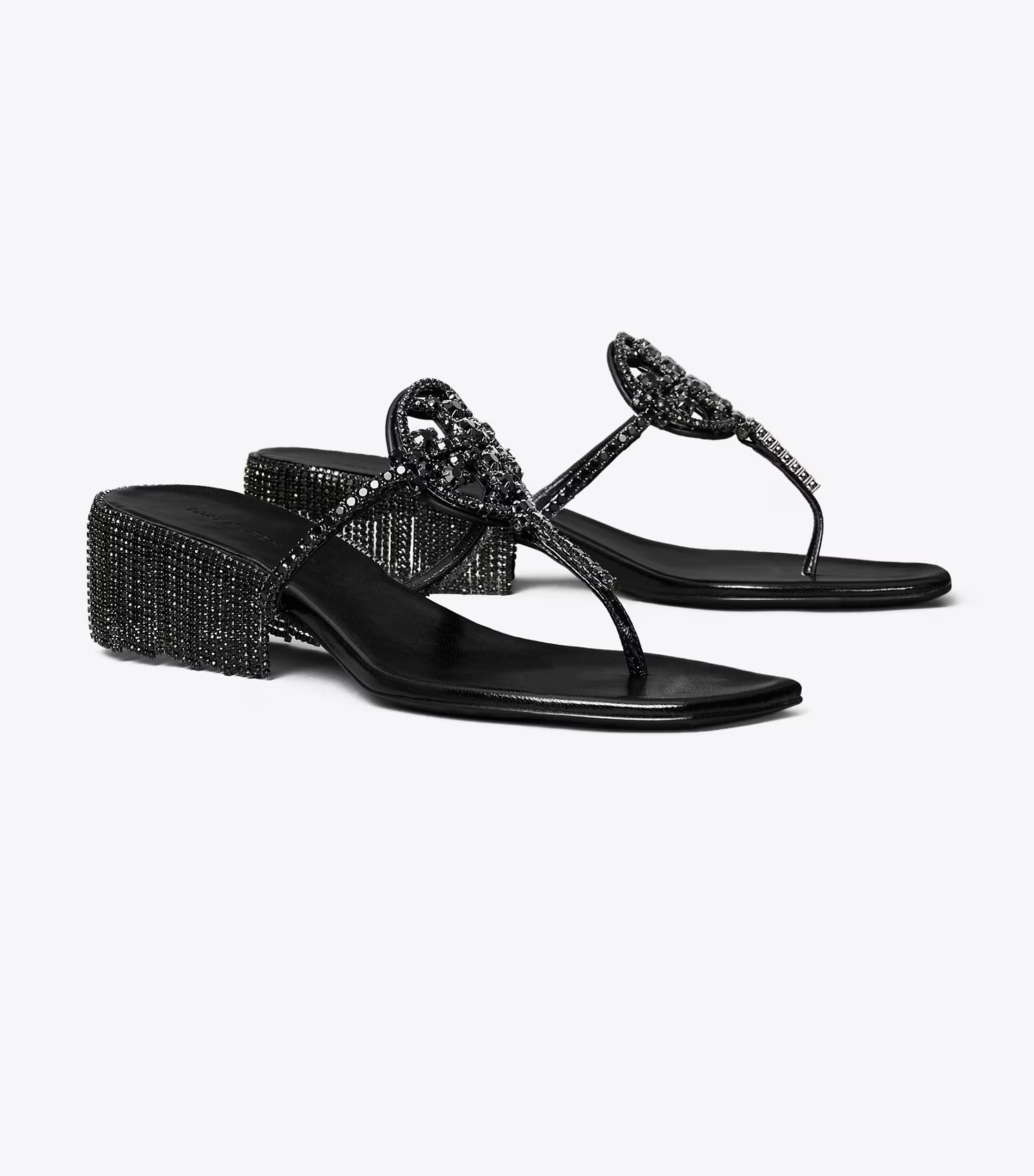 Miller Crystal Kitten Heel: Women's Designer Sandals | Tory Burch | Tory Burch (US)