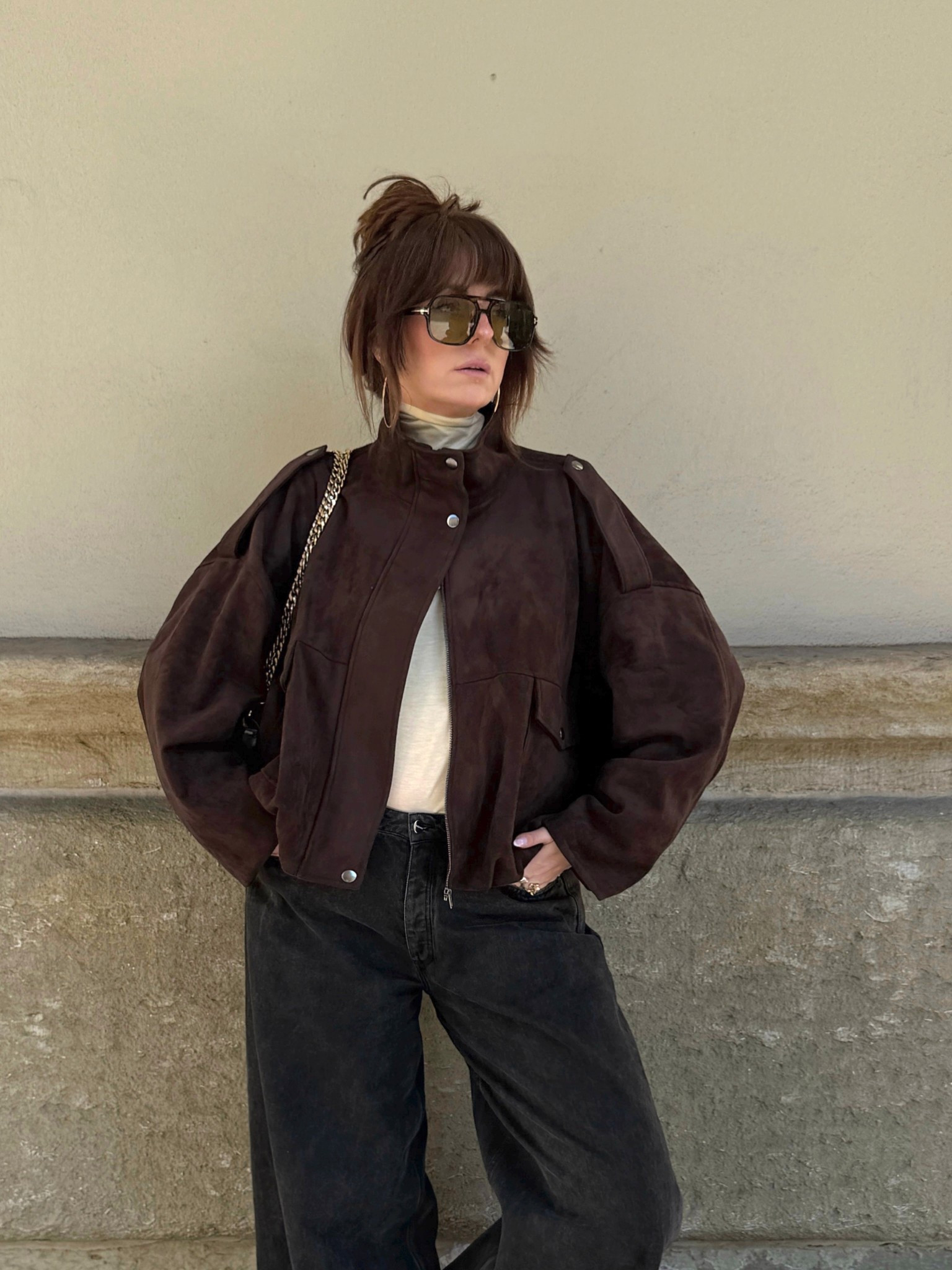 Spring-Look in Wildleder-Optik

#LTKeurope #LTKstyletip #LTKdeutschland