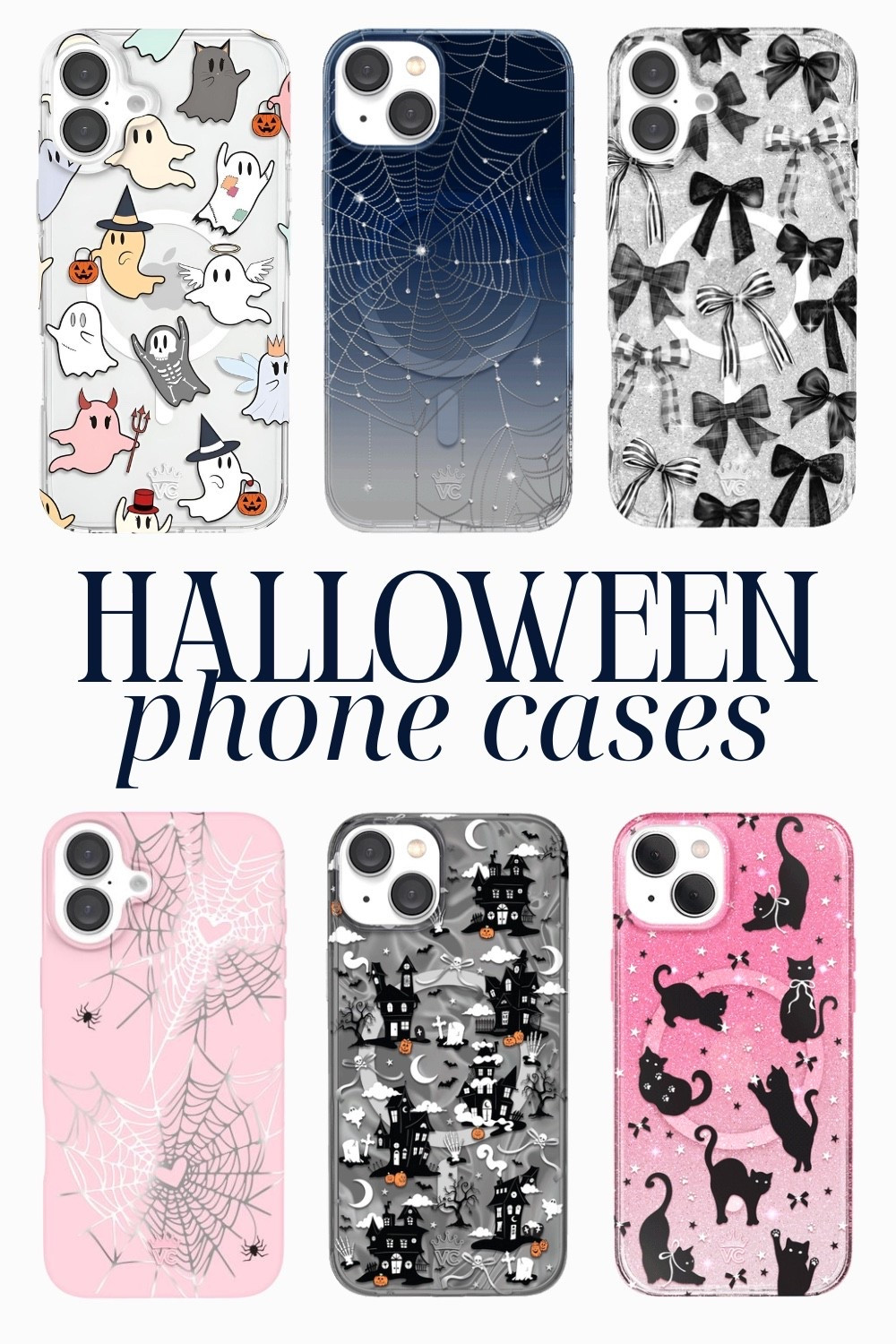 Halloween aesthetic phone cases, perfect for spooky season! Ghostie, bow aesthetic, Halloween accessories, fall vibes

#LTKHome #LTKSeasonal