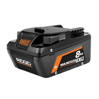 18V 8.0 Ah MAX Output EXP Lithium-Ion Battery | The Home Depot