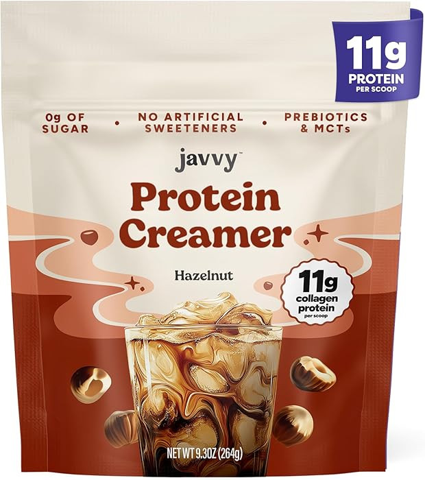 Hazelnut Protein Coffee Creamer - Grass Fed Pasture Raised Collagen - Hair, Skin & Nail Support,E... | Amazon (US)