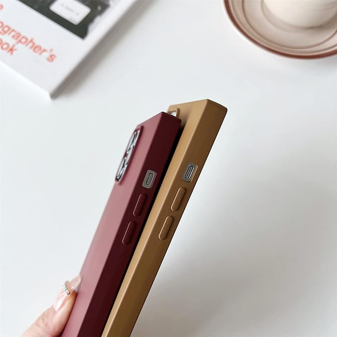 Cocomii Square iPhone 13 Pro Case - Square Silicone Neutral Color - Slim - Lightweight - Matte - ... | Amazon (US)