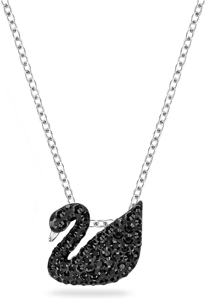 Swarovski Iconic Swan Crystal Necklace Jewelry Collection | Amazon (US)