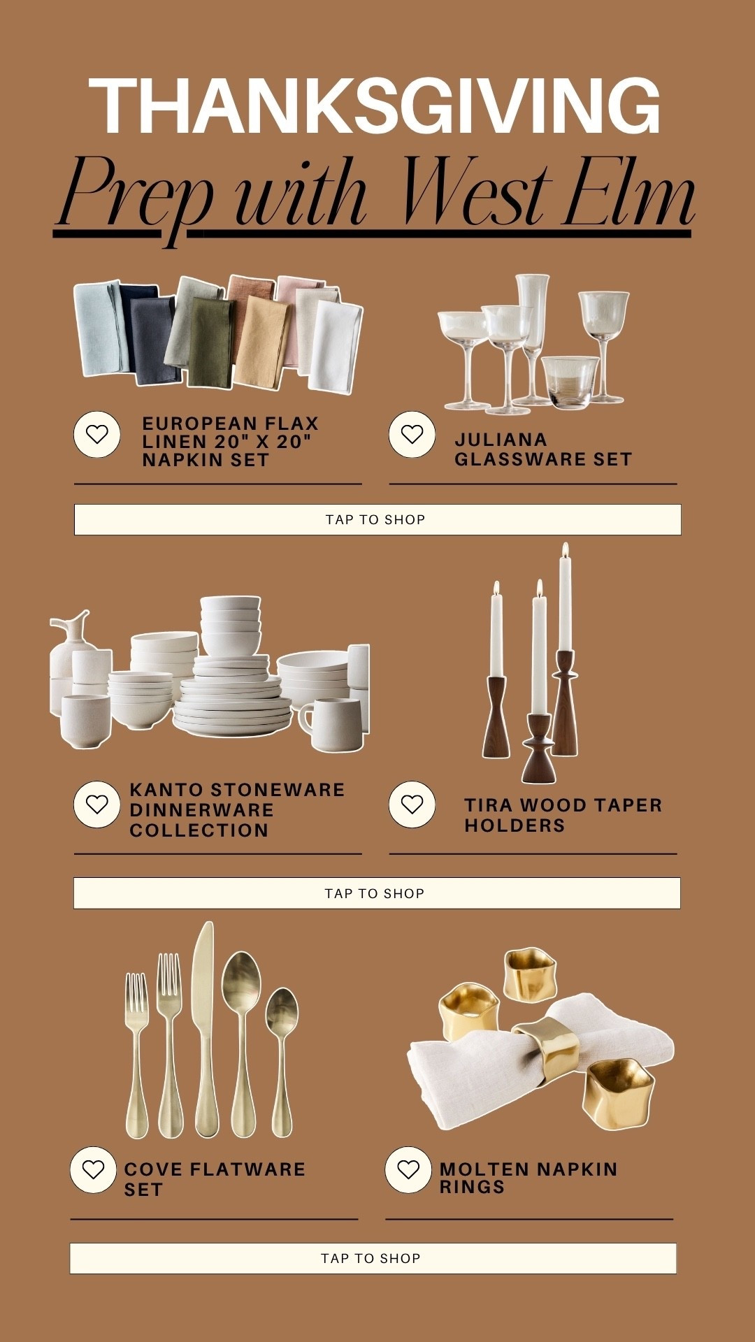 This year’s Thanksgiving theme: refined, relaxed, and West Elm everything. Simple decor that still feels intentional, from serveware to candlelight. Shop my top picks on LTK 🦃

#WestElm #ThanksgivingDecor  #HolidayTable #ModernStyle #InteriorGoals #EntertainingInStyle 

#LTKHoliday #LTKStyleTip #LTKHome