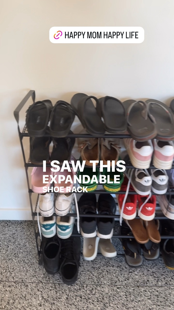 Shoe rack to organize a closet or garage / entry space 
Family 
Very easy to put together and looks nice 

#LTKFindsUnder50 #LTKHome #LTKKids