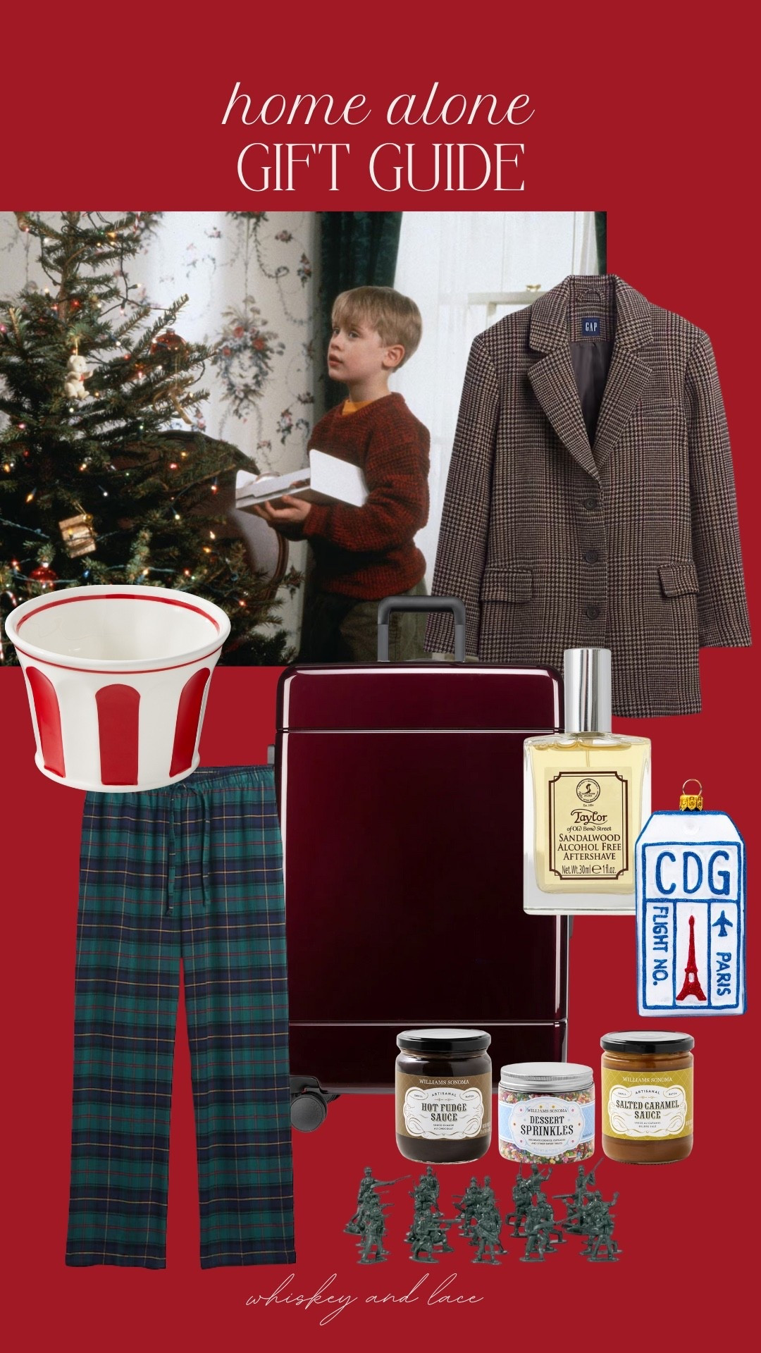 Home Alone is one of my favorite (duh) holiday movies, so what better than a Home Alone themed gift guide?! This suitcase is perfect for the traveler in your life and I love this color. Need a little something extra for a man in your life? Try this aftershave and thank me later! 

#LTKHoliday #LTKSeasonal #LTKGiftGuide