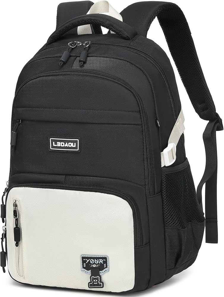 LEDAOU Laptop Backpack 15.6 Inch School College Backpack Large Middle High School Bookbags for Te... | Amazon (US)