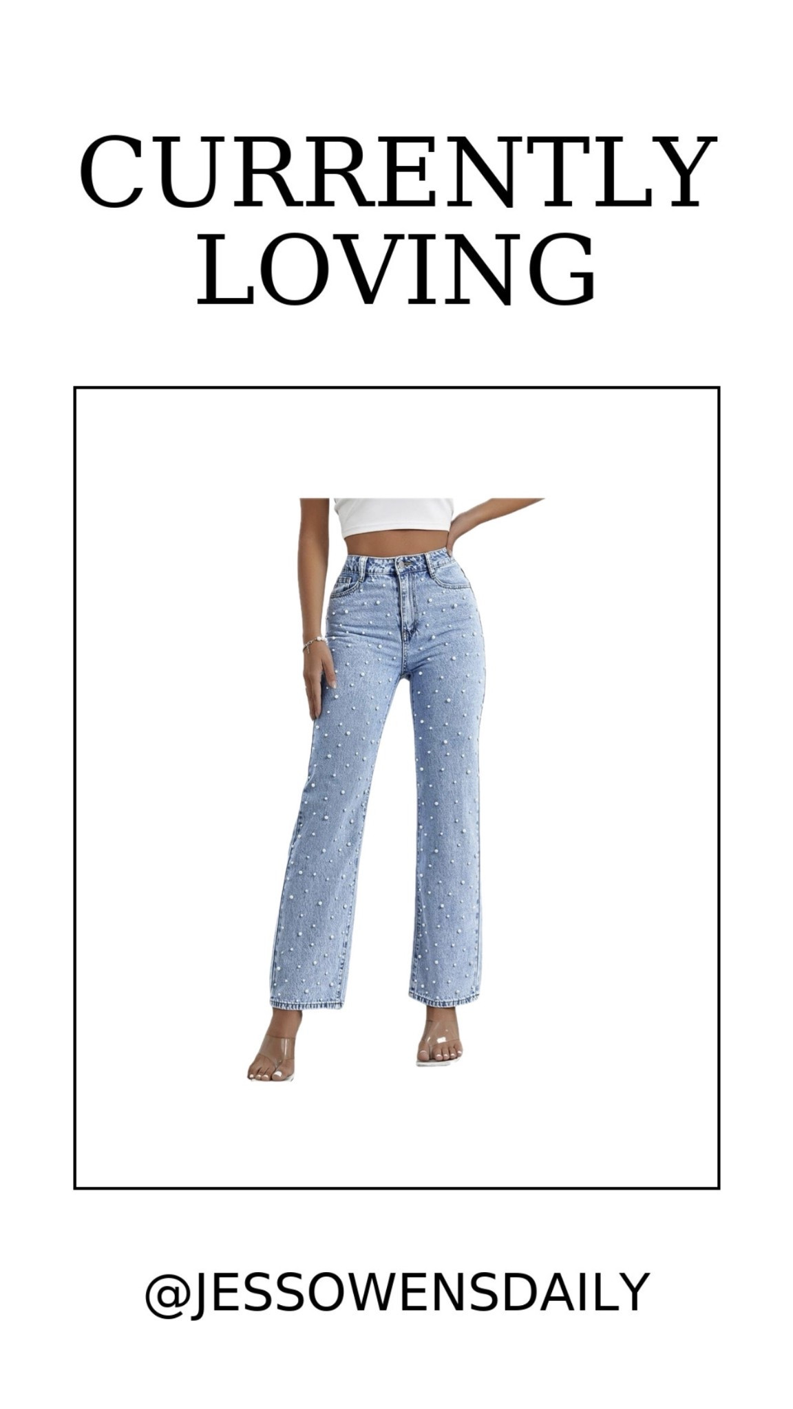 The cutest Pearl jeans. I got these on Amazon and I've had them and washed them several times. These are actually really good quality and absolutely adorable! More of a bootleg Jean

#LTKootd #LTKgrwm #LTKmomlife