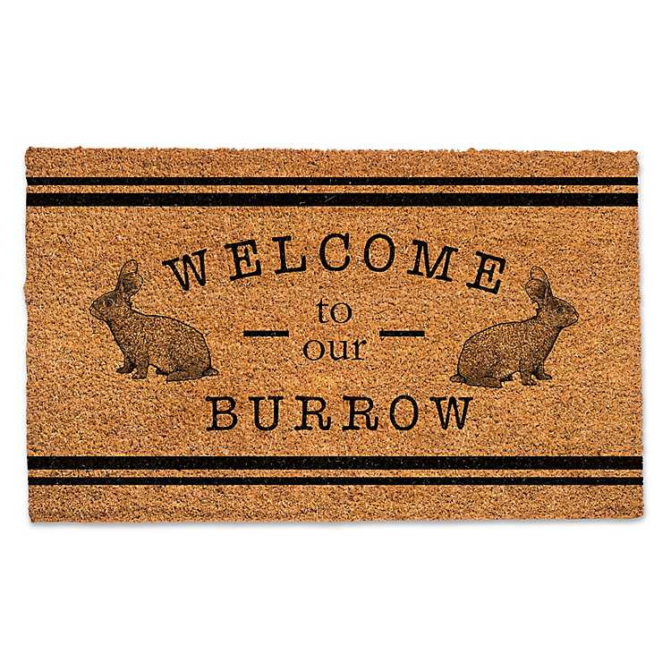 New! Welcome to Our Burrow Doormat | Kirkland's Home