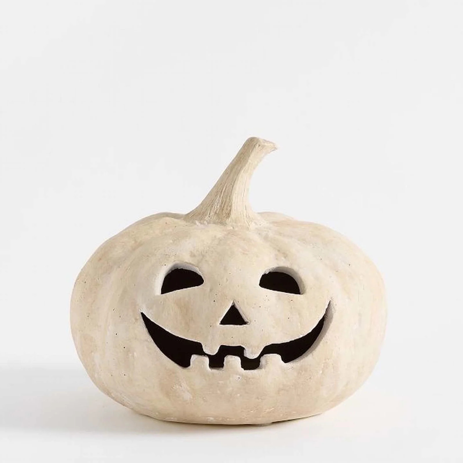 Hallowmas Handcrafted Jack-O'-Lantern - Artisanal Halloween Decor with Hand-Carved Details | Kiln... | Walmart (US)
