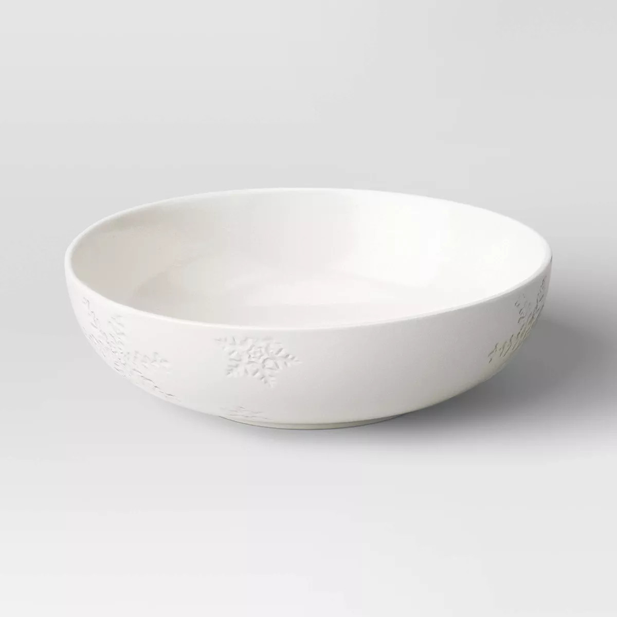98oz Snowflake Serving Bowl White - Threshold™ | Target