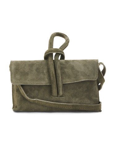 Made In Italy Suede Wristle Pochette | Handbags | Marshalls | Marshalls