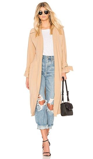 1. STATE Belted Trench Coat in Classic Camel | Revolve Clothing (Global)