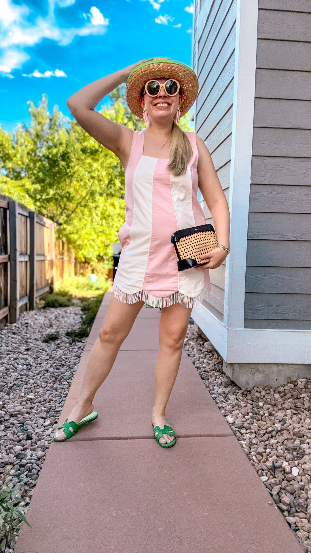 Look 11 - The Seaside Sweetheart
👒 The Garden Society

This dress? A beach umbrella at a vintage resort in the chicest way possible - and yes, it even has fringe 🏖️✨ I rented it on @nuuly, but I’m dangerously close to clicking buy because she’s THAT good. Be the beach umbrella that you want to see in the world. 🏖️ 

I already have a dozen styling ideas and might cry if I have to send her back…. If you want to match me use my link below and get $30 off of your first Nuuly and add this cute dress to your box! 
https://share.nuuly.com/kat42828
(Link also on IG bio)

Let the styling begin (and let me know if you think she deserves a forever spot in my closet 👀 💕 )

#GardenSocietyCapsule #Nuuly #ResortStyle #FringeDress #StatementStyle #SummerCapsule #VintageInspired #Whatiwore #ColorLover #StyleRerun #RentalWithPotential #CapsuleWardrobeStyle #BeachToBrunchVibes #HighLowStyle

#LTKShoeCrush #LTKFindsUnder50 #LTKSeasonal