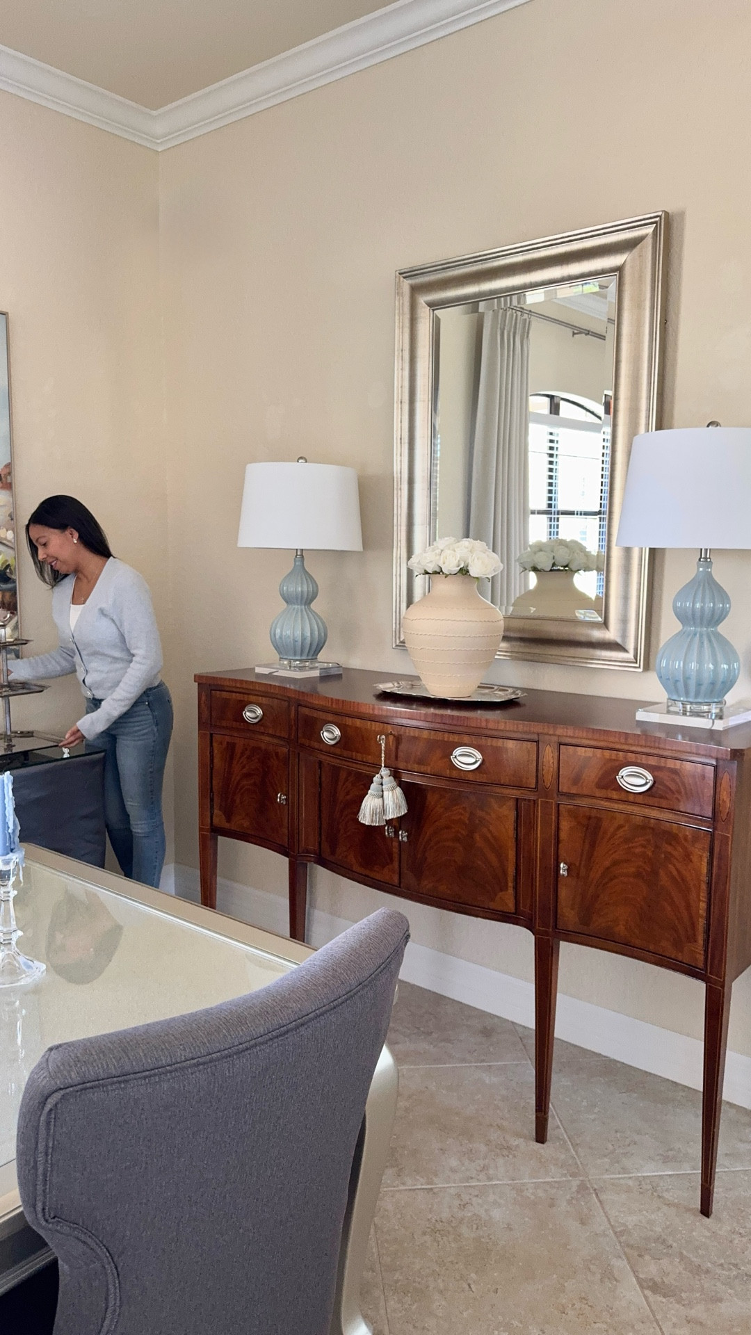 Beautiful Spring Dining Room Decor!🩵🤍

Home Decor | Dining Room Decor | Warm Neutral Decor | Transitional Decor | Traditional Decor | Classic Blues | Modern Coastal Decor | Brown & Blue Decor | Classic Decor | Timeless Decor | Acrylic Risers 

#LTKSeasonal #LTKHome