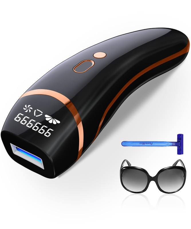 IPL Hair Removal, Laser Hair Removal Permanent for Women and Men, 999999 Flashes at-Home Hair Rem... | Amazon (US)
