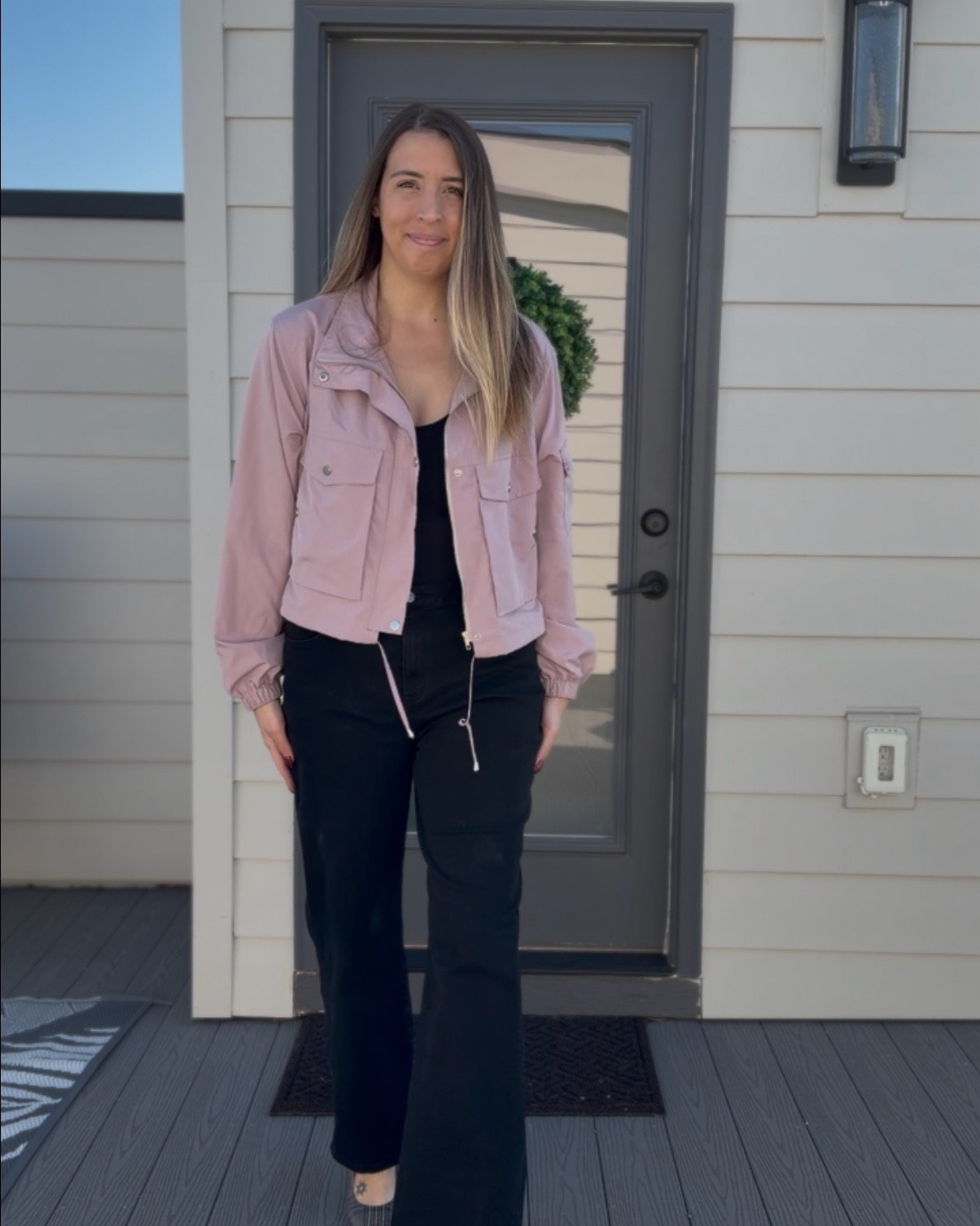 Coffee plans made. Outfit decided. 💕

Pink jacket + black denim = the easiest everyday outfit.
Easy enough for errands, cute enough for coffee.

📏 Fit reference: 5’9”, 155 lbs
Usually wearing Medium–Large for the fit I like.

Perfect for early Valentine’s outfits, casual coffee date looks, and winter pink jacket outfits.

#LTKstorytime #LTKvlog #LTKootd
