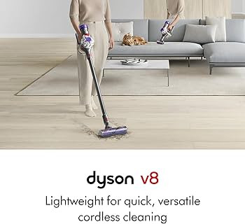Dyson V8 Extra Cordless Cleaner Vacuum, Nickel | Amazon (US)