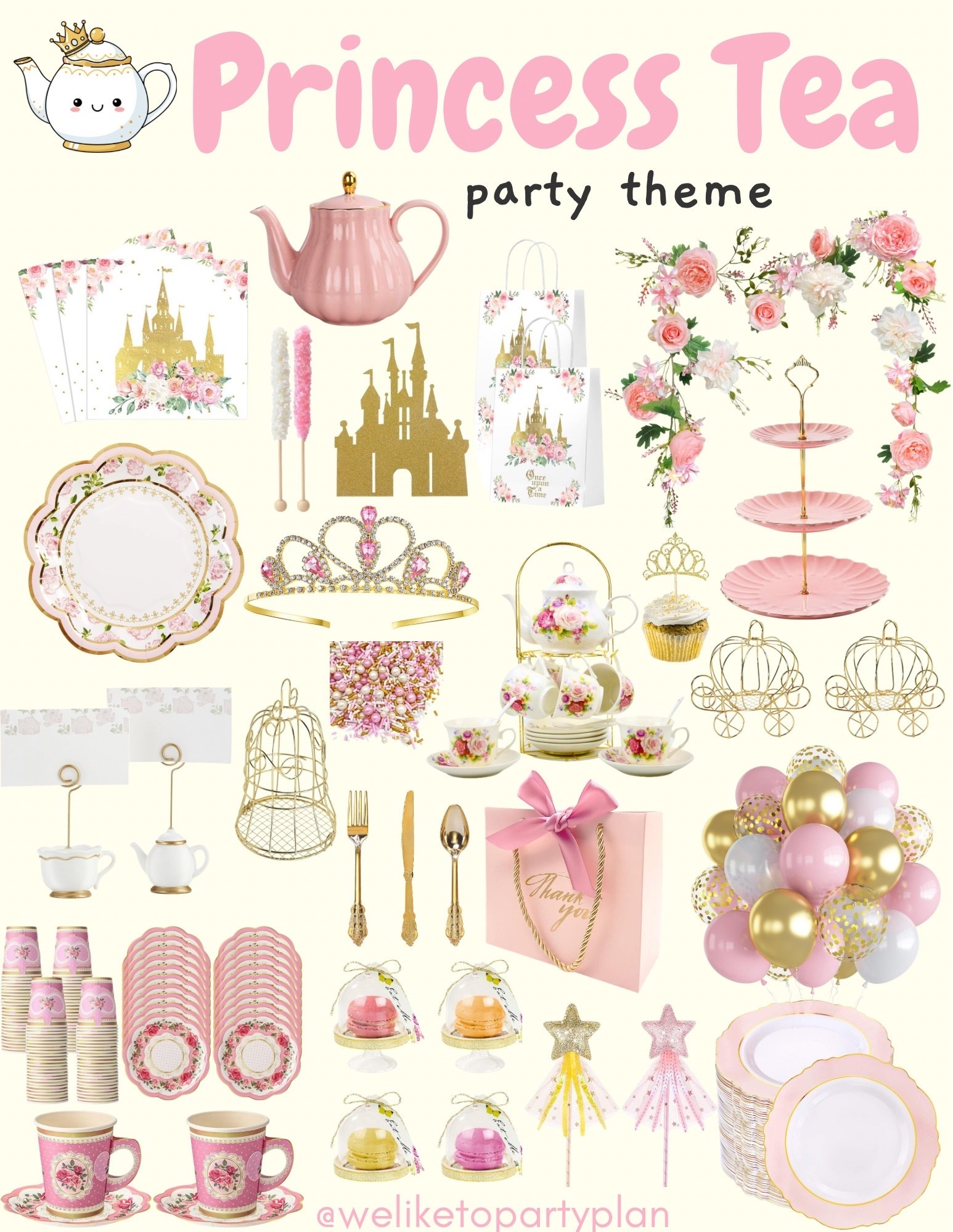 Let's Plan a Princess Tea Party!  👑🫖👑

#LTKKids