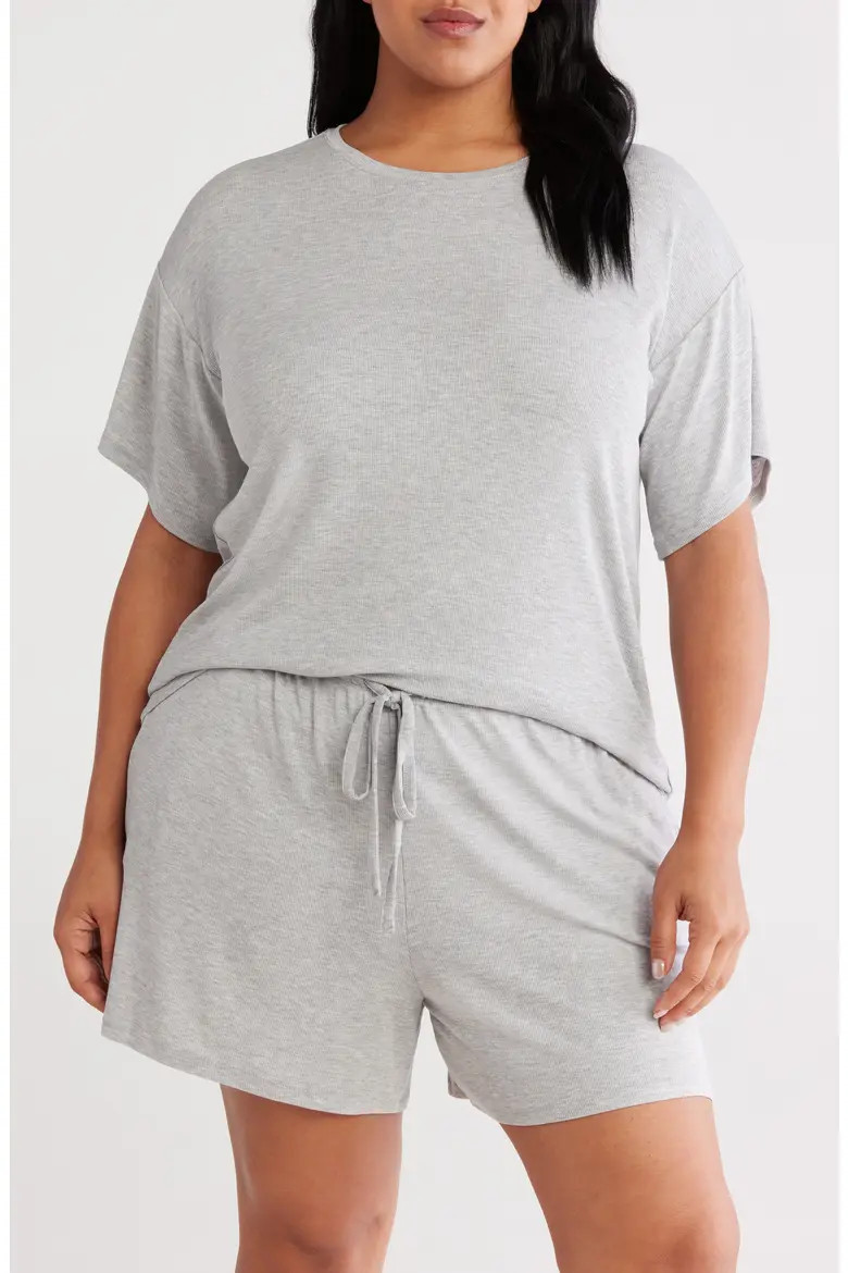 Moonlight Eco Easy Rib Short Pajamas (Women) | Nordstrom | Nordstrom