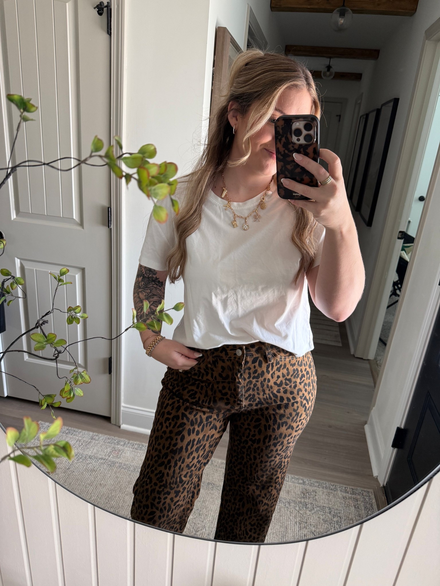 These cheetah pants from Amazon are so cute & even comfier! They have a little stretch to them and a wide leg 💕

#LTKootd #LTKMidsize #LTKspringtrends