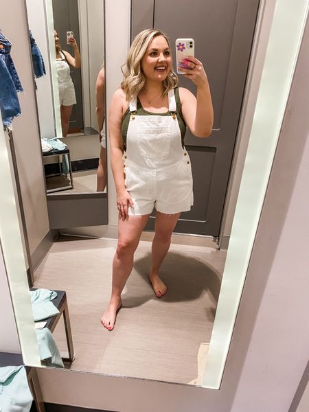 These white overalls are too cute. They have gold hardware that make them a little extra special. Runs tts // spring outfit // summer outfit // concert // Target find



#LTKSeasonal #LTKunder50 #LTKsalealert