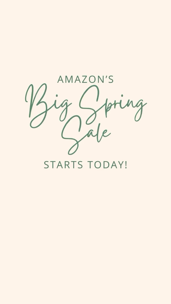Amazons big spring sale is here!

#LTKhome #LTKfindsunder100 #LTKSeasonal