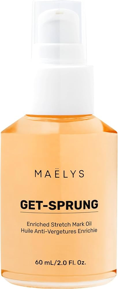MAËLYS Cosmetics GET-SPRUNG Enriched Stretch Mark Oil - Body Oil for Stretch Marks - Fades Appea... | Amazon (US)