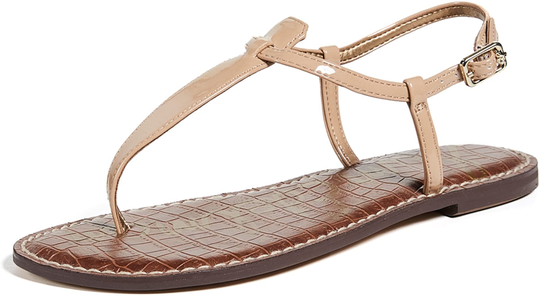 Sam Edelman Women's Gigi Flat Sandals | Amazon (US)