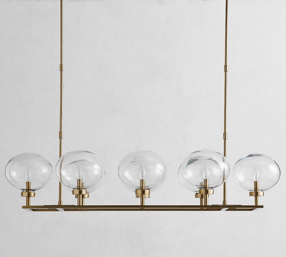 Maisie Glass Globe Chandelier         Limited Time Offer $809$899         
        See It In Stor... | Pottery Barn (US)