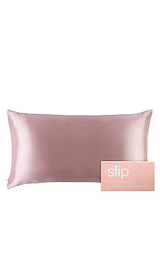 slip King Pure Silk Pillowcase in Pink from Revolve.com | Revolve Clothing (Global)