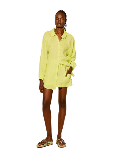 Kivari Leona Shorts, Lime | Monkee's of Mount Pleasant